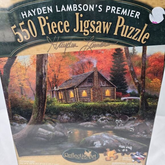 Hayden Lambson's Premier Puzzle 550 Piece Weekend Retreat Jigsaw Sealed New - Picture 3 of 10